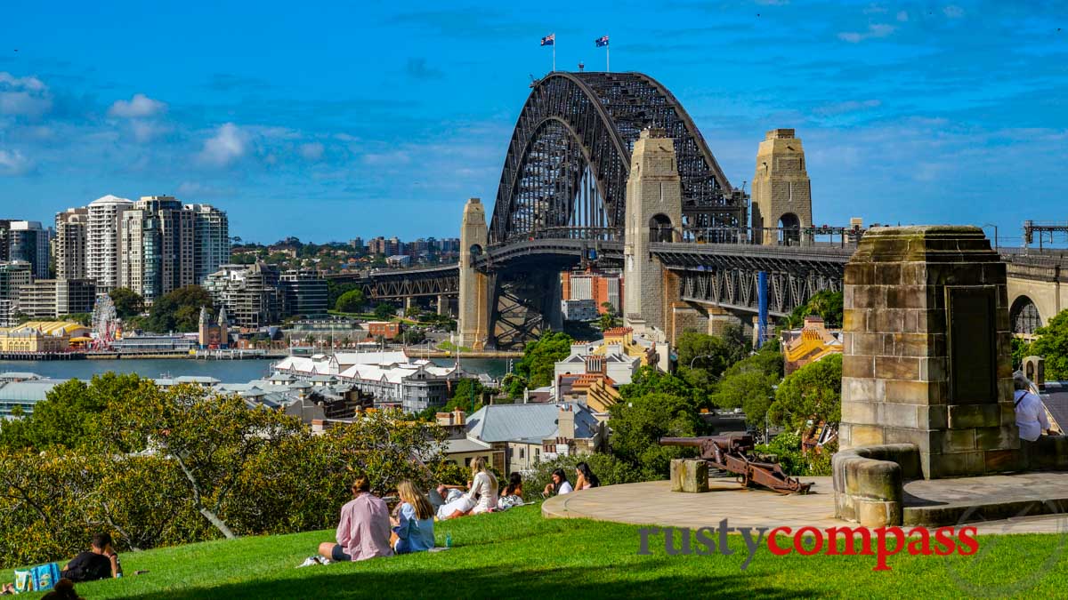 Sydney Harbour Bridge - Observatory Hill